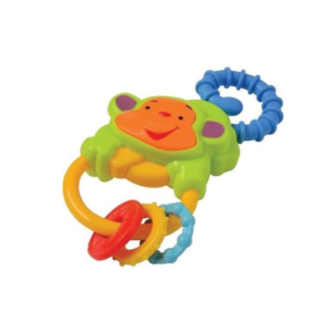 Mordillo con sonajero mono KUKA