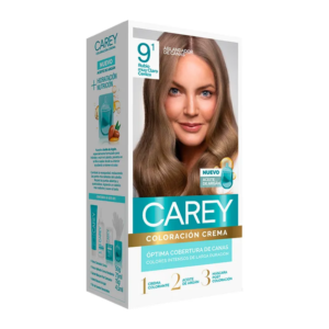 Tinta Coloración Carey Nro9.1 Rubio muy claro ceniza