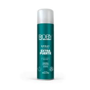 Spray fijador extra fuerte Roby 390ml