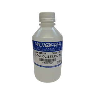 Alcohol etilico 250ml MACROFARMA