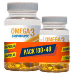Omega 3 pack 100+40 Capsulas Blandas Servimedic