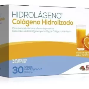 Hidrolágeno 30 Sobres Sabor Naranja