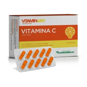 Vitaminway Vitamina C + Zinc 30 Comprimidos