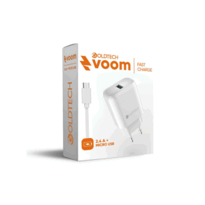 Cargador Pared Voom - Carga Rapida C/Cable Tipo C a C