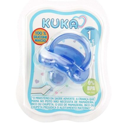 Chupete KUKA Silicona 0 - 6 m Azul