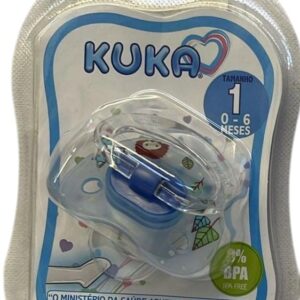 Chupete KUKA 0 - 6 m Azul transparente