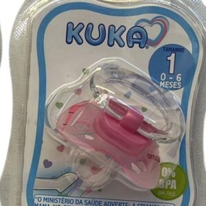 Chupete KUKA 0 - 6 m Rosa transparente