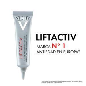 Vichy LIFTACTIV Tratamiento de Ojos H.A. Antiarrugas Reafirmante - Ácido hialurónico Puro - Vitamina Cg 15ml