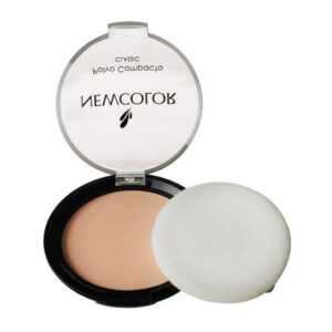 NEWCOLOR - POLVO COMPACTO - MARRON