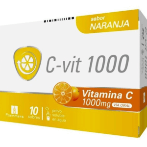 C-vit 1000 Mg. 10 Comp. Sabor Naranja