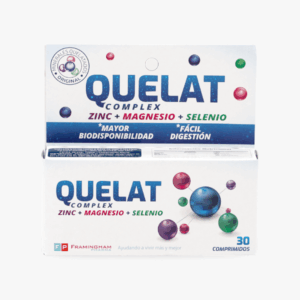 Quelat Complex Suplemento Framingham Pharma x 30 unidades