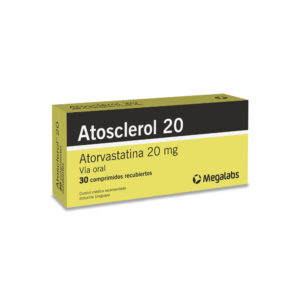 Atosclerol 20mg x 30 comprimidos