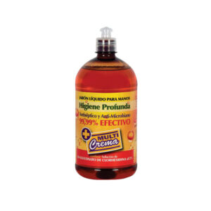 Jabón Liquido Antiséptico Multi Crema con Clorhexidina 2%