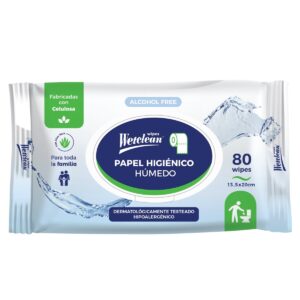 Papel Higiénico Húmedo Wetclean 80 Uds