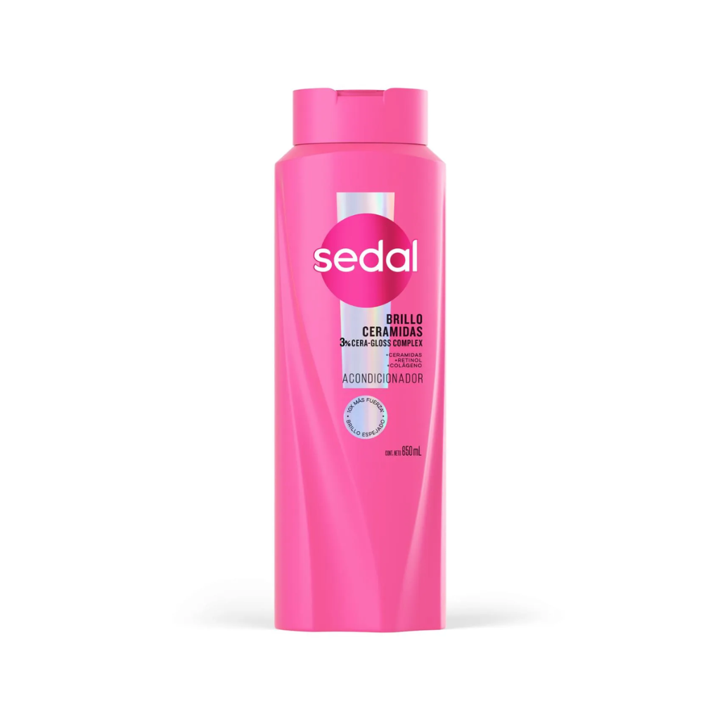 sedal (5) Acondicionador Sedal Brillo Ceramidas x 650 ml - Imagen 1