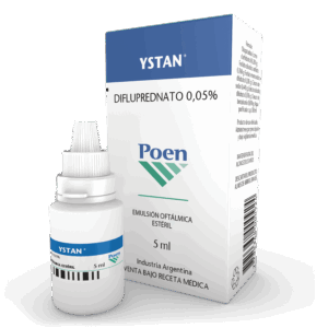 Ystan Difluprednato 0.05% - Solución Oftálmica 5ml