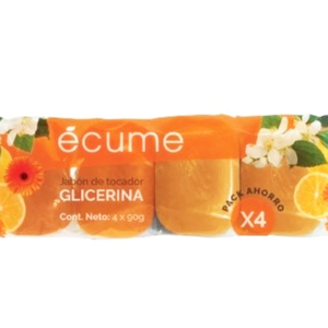Ecume Jabon Glicerina X4
