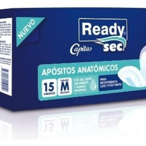 Ready Sec Capitas Apositos M 15 Unidades