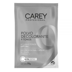 Polvo Decolorante Carey 9 Tonos 70g