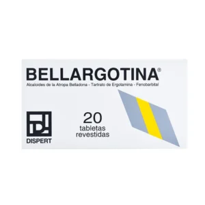 Bellargotina 0.1 mg/0.3 mg/25 mg 20 Tabletas Revestidas