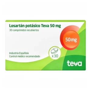 Losartan Potásico 50 mg 30 Comprimidos