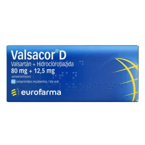 Valsacor D 80 mg/12.5 mg 45 Comprimidos