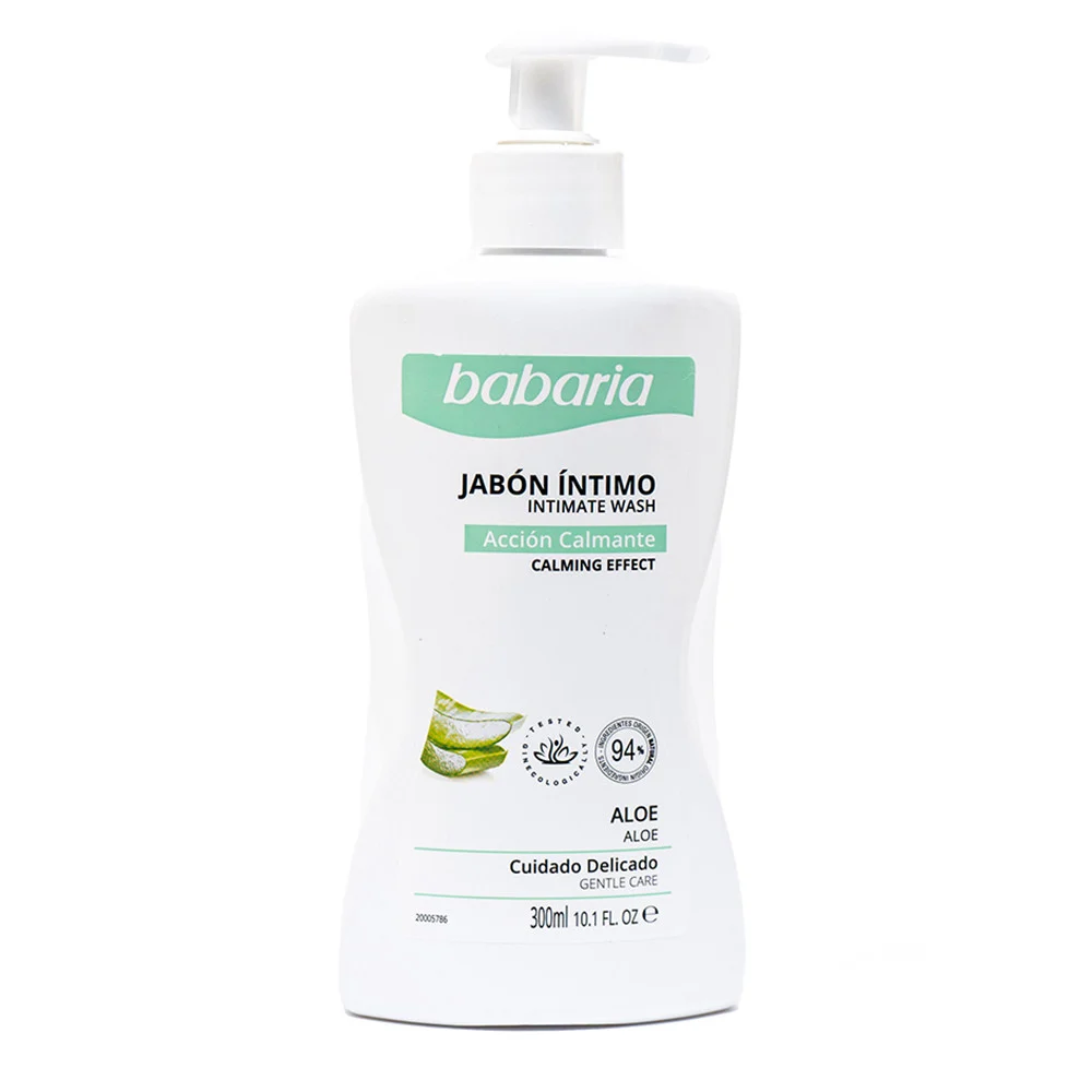 89451_1 Jabón Íntimo Babaria Aloe Vera 300 ml - Imagen 1
