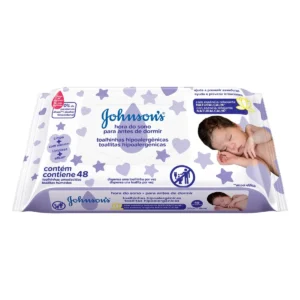 Toallas Húmedas Johnson's Dulces Sueños x 48 un
