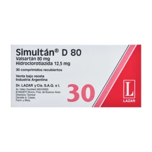 Simultan D 80 mg 30 Comprimidos