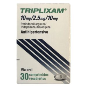 Triplixam 10 mg/2.5 mg/10 mg 30 Comprimidos